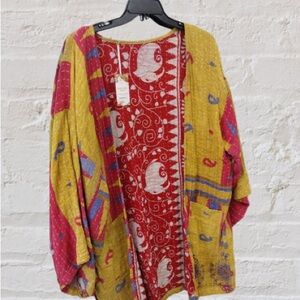 Handcrafted Kantha coat kimono listed 2 for $100 last 8 available